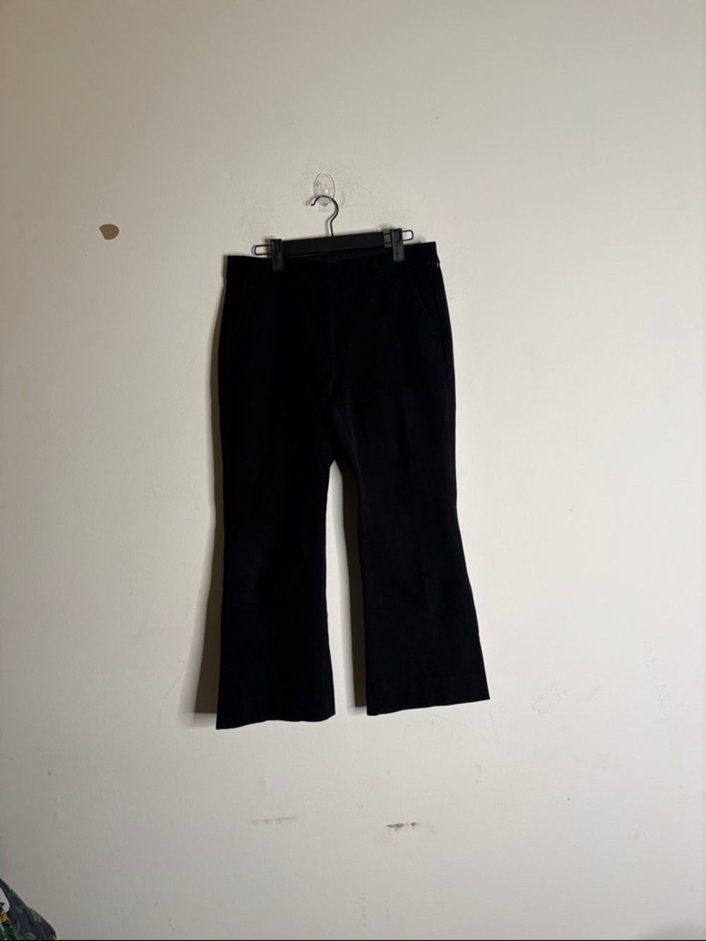 J. Crew Black Boot-Cut Flare Pants
